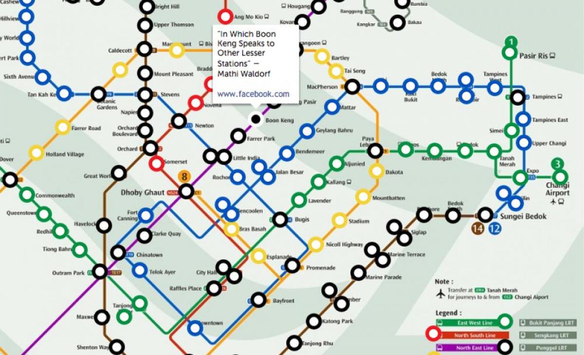 mrt-juna-kartta Singapore